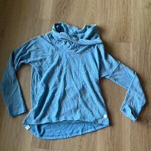Bench  Blue Heathered cowlneck sweater sweatshirt Medium
